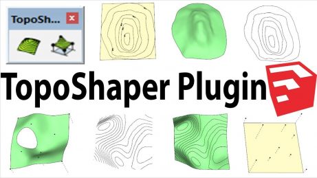 SketchUp a mračno bodů, pokročilá tvorba terénu …