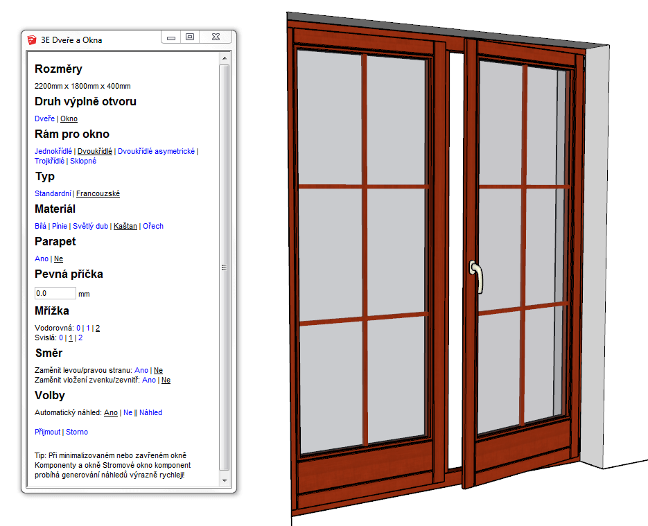 Okna a dveře